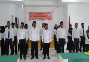 kpu lantik pps