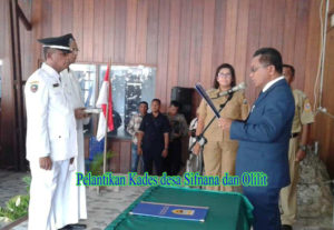 Bupati MTB Lantik